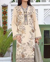 Ivory Lawn Suit- Pakistani Designer Lawn Dress
