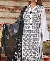 White Lawn Suit- Pakistani Lawn Dress