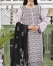 Vs Textile Lilac Lawn Suit- Pakistani Designer Lawn Suits