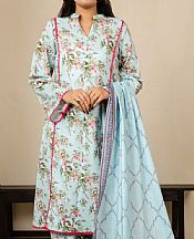 Vs Textile Light Turquoise Cambric Suit- Pakistani Lawn Dress