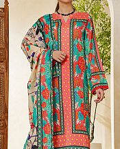 Vs Textile Coral Lawn Suit- Pakistani Designer Lawn Suits