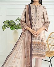 Vs Textile Dusty Pink Lawn Suit- Pakistani Lawn Dress