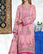 Vs Textile Rose Pink Viscose Suit- Pakistani Winter Clothing