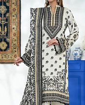 Vs Textile Off-white Viscose Suit- Pakistani Winter Dress