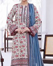 Vs Textile Ivory Lawn Suit- Pakistani Lawn Dress