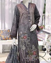 Vs Textile Dark Grey Shimmery Suit- Pakistani Winter Clothing