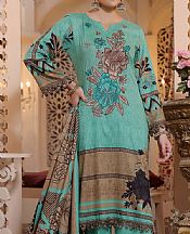 Vs Textile Dusty Teal Lawn Suit- Pakistani Lawn Dress