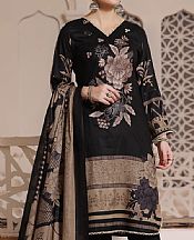 Vs Textile Black Lawn Suit- Pakistani Designer Lawn Suits