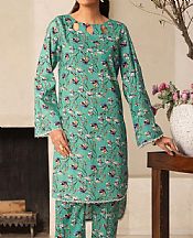 Vs Textile Sea Green Cambric Suit (2 pcs)- Pakistani Winter Clothing