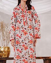 Vs Textile Light Grey Cambric Suit (2 pcs)- Pakistani Winter Dress