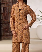 Vs Textile Fawn Cambric Suit (2 pcs)- Pakistani Winter Clothing