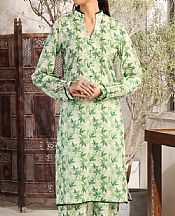 Vs Textile Light Green Cambric Suit (2 pcs)- Pakistani Winter Dress