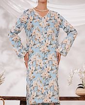 Vs Textile Light Blue Cambric Suit (2 pcs)- Pakistani Winter Clothing