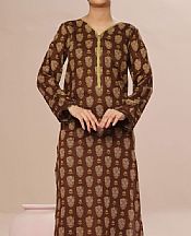 Vs Textile Brown Cambric Suit (2 Pcs)- Pakistani Winter Clothing