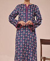 Vs Textile Blue Cambric Suit (2 Pcs)- Pakistani Winter Clothing