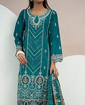 Vs Textile Teal Green Cotton Suit- Pakistani Winter Clothing
