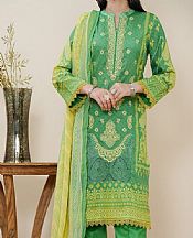 Light Green Lawn Suit