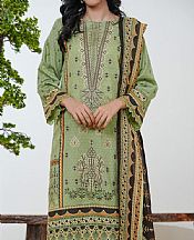 Vs Textile Light Green Lawn Suit- Pakistani Lawn Dress