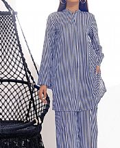 Vs Textile Royal Blue Cambric Suit (2 Pcs)- Pakistani Winter Clothing
