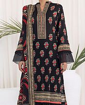 Vs Textile Black Lawn Suit- Pakistani Lawn Dress