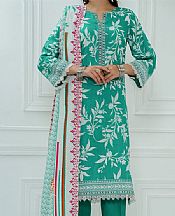Vs Textile Aqua Lawn Suit- Pakistani Designer Lawn Suits