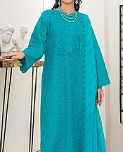Vs Textile Turquoise Lawn Suit- Pakistani Lawn Dress