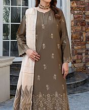 Pastel Brown Lawn Suit