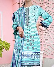 Vs Textile Light Turquoise Dhanak Suit- Pakistani Winter Clothing