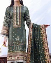 Vs Textile Lunar Green Shimmery Suit- Pakistani Winter Dress