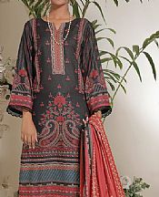 Vs Textile Charcoal Karandi Suit- Pakistani Winter Dress