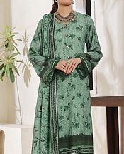 Summer Green Lawn Suit