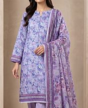 Vs Textile Blue/Lilac Lawn Suit- Pakistani Lawn Dress