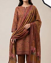 Vs Textile Bronze Lawn Suit- Pakistani Designer Lawn Suits