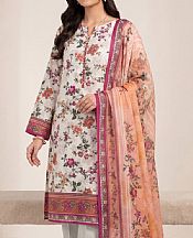 Vs Textile Light Grey Lawn Suit- Pakistani Lawn Dress