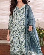Pastel Grey Lawn Suit