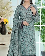 Vs Textile Sky Blue Lawn Suit- Pakistani Lawn Dress