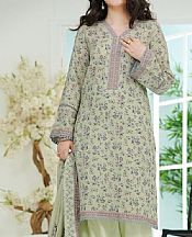 Vs Textile Sage Green Lawn Suit- Pakistani Lawn Dress