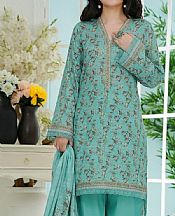 Vs Textile Light Sea Green Lawn Suit- Pakistani Lawn Dress