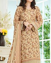 Vs Textile Fawn Lawn Suit- Pakistani Designer Lawn Suits