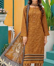 Vs Textile Ruddy Brown Linen Suit- Pakistani Winter Clothing