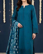 Teal Blue Lawn Suit