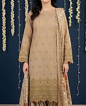 Beige Lawn Suit