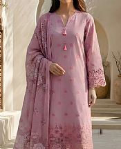 Pink Flare Lawn Suit
