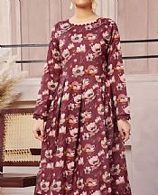 Vs Textile Light Burgundy Lawn Suit (2 pcs)- Pakistani Lawn Dress
