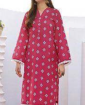 Vs Textile Deep Carmine Lawn Suit (2 pcs)- Pakistani Lawn Dress