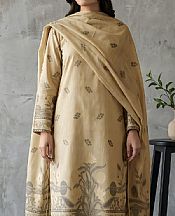 Vs Textile Ivory Lawn Suit- Pakistani Designer Lawn Suits