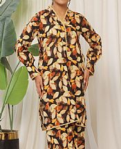 Vs Textile Black Lawn Suit (2 pcs)- Pakistani Lawn Dress
