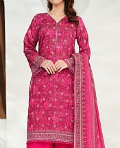 Dark Pink Lawn Suit