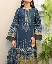 Vs Textile Pickled Bluewood Khaddar Suit- Pakistani Winter Dress