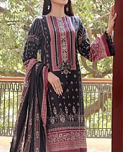 Vs Textile Black Khaddar Suit- Pakistani Winter Clothing